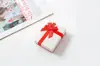 Caja de joyería para collares, pendientes, colgantes, anillos y accesorios, caja de regalo vintage de papel kraft con tapa y base, en stock