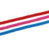Venta caliente protección del medio ambiente color poliéster espiga borde ciempiés ropa de encaje accesorios textiles para el hogar cintas de encaje al por mayor