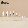 Frasco de essência transparente/marrom 1/2/3/4/5/10/15ML frasco de óleo essencial frasco conta-gotas com tubo de puxar frasco para sub-embalagem de líquido