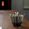 Tazón de Vidrio Baicai de Gama Alta con Cubierta, Tazón para Té Verde, Taza de Té para el Hogar, Tetera Portátil para Juego de Té Kung Fu, Individual