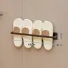 Prateleira de Absorção Magnética Atrás da Porta de Entrada, Prateleira sem Furos para Hall de Entrada, Organizador de Guarda-chuvas, Prateleira para Pendurar Bolsas e Chaves