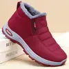 Zapatos de Algodón, Zapatos de Invierno para Mujer, Botas de Nieve Transfronterizas, Botas de Algodón Gruesas de Poliuretano Talla Grande, Botines Cálidos para Deportes al Aire Libre, Dropshipping