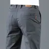 Calça Casual Versátil Solta Tendência Estilo Coreano Nova para Homens, Calça Longa Reta Elástica e Durável para Trabalho