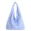 Bolsa de Axila Bordada de Pássaro Literário de Nicho Grande Capacidade Versátil Bolsa Tote Portátil Bolsa de Ombro Portátil para Estudante e Deslocamento