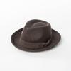 Sombrero de jazz de ala corta de lana con lazo de cinta simple y moderno para otoño e invierno, cálido y pequeño para exteriores.
