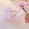 Estilo coreano Simples Bonito ins Pelúcia Maquiagem Bolsa Nuvens Urso Smiley Lavagem Armazenamento de Maquiagem Bolsa Lápis Bolsa