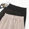 Pantalones rectos de pierna ancha, ajustados y de alta gama para mujer, nuevo estilo primavera y otoño 2026, pantalones largos versátiles y de moda para mujeres de mediana edad y mayores