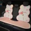 Almohada Cervical para Reposacabezas de Coche Nuevo 2026, Universal para Todas las Estaciones, Cojín para Coche, Seda Helada Espuma de Memoria Cojín de Dibujos Animados 3D
