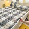 Cojín de Colchón de Terciopelo de Leche de Invierno Sábanas de Cama de Terciopelo para el Hogar Colchón de Dormitorio para Estudiante Cama Individual Colchón de Dormitorio de Estudiante