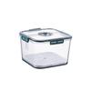 Recipiente Hermético con Temporizador Cocina Fruta y Verdura Fresco Transparente Caja de Almacenamiento Estilo Matryoshka Tres en Uno Caja de Almacenamiento Hermética con Temporizador