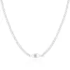 Collar Transfronterizo Europeo y Americano con Temática Oceánica con Corazón de Cobre en Forma de Luna, Estrella de Mar, Moño, Copo de Nieve, Cruz, Colgante de Softbol, Joyería para Mujer