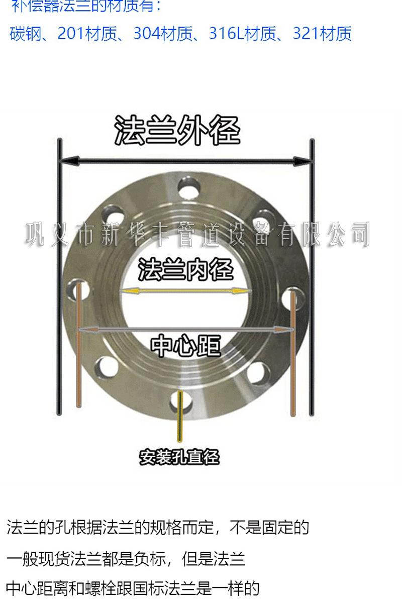 10波纹补偿器安装要注意法兰外径和内径规格.jpg