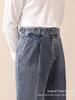 Calças jeans lavadas estilo Hong Kong Calças masculinas da moda Calças masculinas casuais Calças masculinas estilo americano Calças lavadas resistentes a rugas