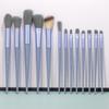 Juego de Brochas de Maquillaje de 13 Piezas Más Vendido Brocha Portátil para Polvo Suelto Brocha para Rubor Brocha de Sombra de Ojos de Cerdas Suaves Brocha para Labios Herramienta de Belleza para Maquillaje