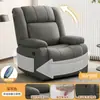 Sofá Multifuncional Elétrico Massageador Sala de Estar Espaço Pequeno Individual Sofá Cama Poltrona de Balanço Pessoa Preguiçosa Lazer Cadeira Giratória