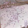 Decoraciones para Uñas Rosa Brillante Transparente Zirconia Cúbica 5A Rosa Transparente Mini Zirconia Micro Puntas Traseras Rhombos Rhombos de Uñas de Forma Mixta