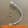 Tira de Luz de Neón LED Redonda Flexible Conexión en T Central Pin de Cableado Frontal Tira de Luz Junta a Tope 220V