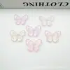Color mariposa color mágico color aurora diy hecho a mano pegamento de crema funda de teléfono accesorios de resina accesorios barrocos venta al por mayor