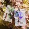 Adesivos Pet Dia Bonito - Série Jornada das Flores Sombra Clara - Material Decorativo para Decorações Leves e Diário, 20 Folhas Incluídas