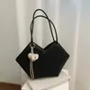 Bolso Tote Acolchado Estilo Coreano 2026 para Mujer, Bolso de Hombro Versátil con Acabado de Lujo, Bolso de Mano de Moda para el Trabajo, Bolso Tipo Cesta