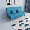 Sofá-cama multifuncional, sofá de tecido dobrável de uso duplo, sofá individual simples para sala de estar, apartamento de aluguel, cama dobrável para espaços pequenos