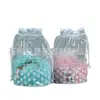 Saco bundle de PVC personalizado de fábrica, saco de embalagem para cosméticos, saco com cordão, saco de embalagem para necessidades diárias, saco de armazenamento
