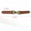 Metal Bronce Retro Hebilla de Cuero Abrigo Cortavientos Hebilla de Piel Botón Hecho a Mano DIY Accesorios Fábrica Lote