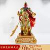 Color Cobre Imitación Resina Dios de la Riqueza Guan Guan Guan Guan Emperador Shengjunwu Dios de la Riqueza Guan Yu Adornos Regalos Creativos para Apertura de Tienda Empresa