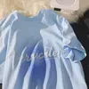 Camiseta de Manga Corta con Diseño Lindo Estilo Japonés Soft Girl Nicho para Mujer, Holgada Versión Coreana Moderna Estudiante Dulce Fresca Top de Media Manga