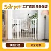 Puerta de seguridad para pasillo de mascotas en interiores, puerta de seguridad para escaleras, valla de puerta de hierro para interiores fácil de instalar