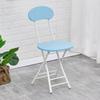 Silla con Respaldo Silla de Capacitación Dormitorio de Estudiantes Silla de Computadora Simple Portátil Plegable Compacta Fuerte Ocupando Poco