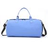 Bolsa de Fitness para Yoga de Gran Capacidad Bolso de Hombro para Mujer de Nailon Deportivo Bandolera Cilíndrica Bolsa de Viaje para Viajes de Negocios al Aire Libre