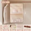 Bolsa colgante para almacenamiento de ropa interior para dormitorio estudiantil, detrás de la puerta, armario, mesita de noche, para ropa interior, calcetines, muñecas, bolsa de almacenamiento de pared