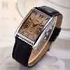 Nuevo Reloj de Moda para Mujer Correa de Mujer Esfera Cuadrada Reloj de Pareja Estudiante Casual Cuarzo Reloj de Moda