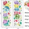 Adesivo de Parede Motivacional em Inglês de Lagarta de Desenho Animado de Fábrica Adesivo Autoadesivo de PVC Decoração de Quarto Infantil Adesivo de Parede Transfronteiriço