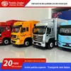Modelo de Carro, Caminhão Grande, Guindaste, Caminhão, Modelo de Exposição, Enfeites de Liga de Resina, Presentear, Fabricante de Modelos de Carro