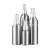 Suministro del fabricante botella metálica de aluminio de 120 ml, calibre 24, para emulsión, con cabezal pulverizador