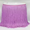 Encaje de Flecos Cifrado de Doble Hilo de Nylon de 20/30 cm para Ropa y Vestidos, Accesorios Suaves, Al por Mayor en Stock, DIY