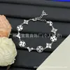 [Novidades Contínuas] Pulseira Cruzada Nova de Alta Qualidade Réplica Lv Letra V com Etiquetas, Artesanato de Ponta Atacado