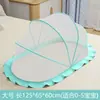 Funda de mosquitero para bebés recién nacidos y niños pequeños, mosquitero plegable, mosquitera tipo yurtas de cobertura total específica para bebés