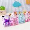 Borracha de Mala Sanrio Carrinho Infantil Caixa de Armazenamento Couro Criança Aprendizado Desenho Animado Borracha de Lápis Criativa