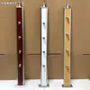 Corrimãos de escada, guarda-corpos de mezanino interno, guarda-corpos de varanda, escadas de vilas duplex, design simples, atacado a partir de uma peça