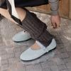 Zapatos Gui Gui 2025 Primavera Nuevos Zapatos de Mujer Estilo Francés Simple con Mary Jane Ante Suave Boca Baja Zapatos Planos
