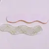 Cuadros Retro Acrílico Tira Curva DIY Accesorios para el Cabello Tocado Pasador Parche Pasador Lateral Roto Pequeños Accesorios de Joyería
