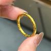 Anillo Gufa Jin Jiyan para Mujer Estilo Étnico Joker Puesto en Vivo Explosiones Escribiendo mucho Índice Cerrado Más Vendido