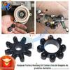 Aplicável a Suoba Shengda k3 Longding k5 Máquina Direcional Tubo Coluna Borracha Engrenagem Manga Acoplamento Elástico Motor Engrenagem Manga de Borracha