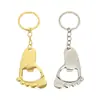 Llavero Colgante Creativo Personalizado de Pie Colgante de Joyería para Fiesta Festiva Abrebotellas Multifuncional Regalo