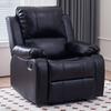 Sofá Espacial Cabina Sillón Mecedora Masajeador Reclinable Cuero Artificial Perezoso Arte Hogar Siesta Reclinable Eléctrico Sillón de Masaje
