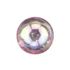 Decoração de Bolo Ins Linda Rosa Colorida Bola Transparente Festa de Aniversário Decoração de Bolo Criativa Mesa de Sobremesa Plug-in