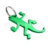Llavero de regalo creativo aleación de aluminio lagarto gecko abridor de botellas